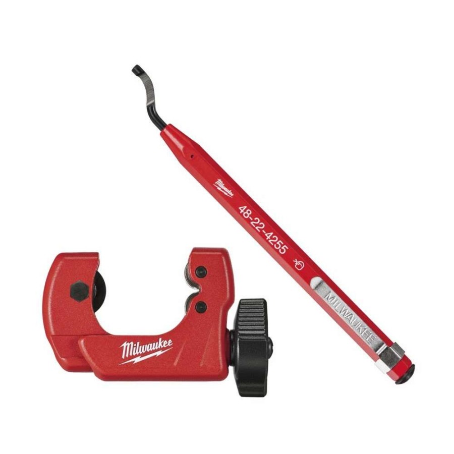 Plumbing Tools * | Milwaukee 1'' Mini Copper Tubing Cutter With Reaming Pen 48224251P