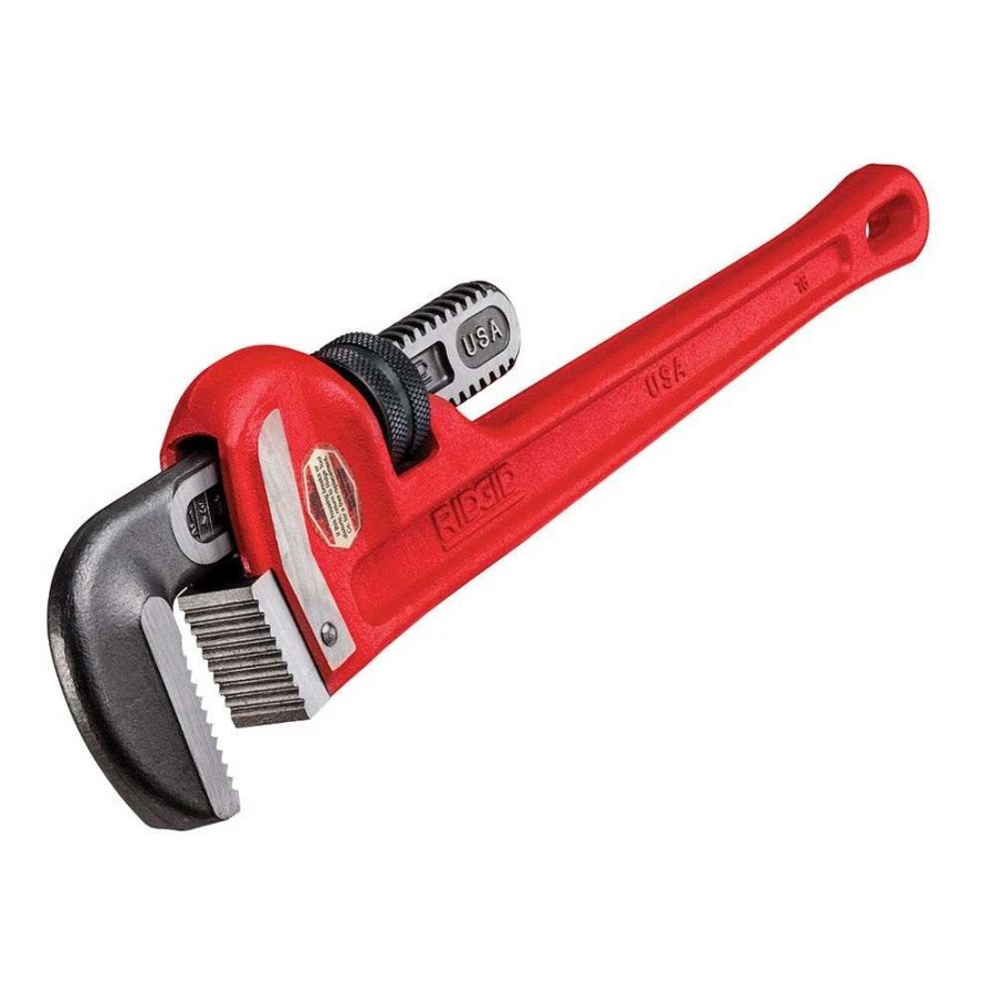 Plumbing Tools * | Ridgid Heavy-Duty Straight Pipe Wrench