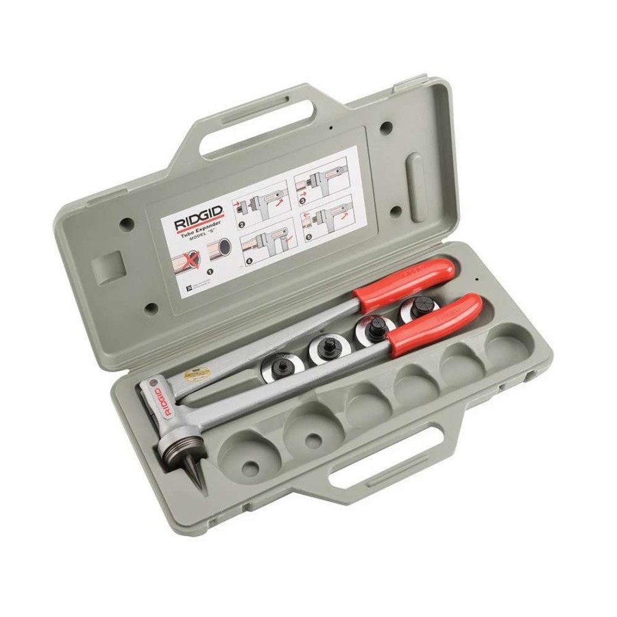 Plumbing Tools * | Ridgid Expander Kit S1, 1/2-3/4Inch