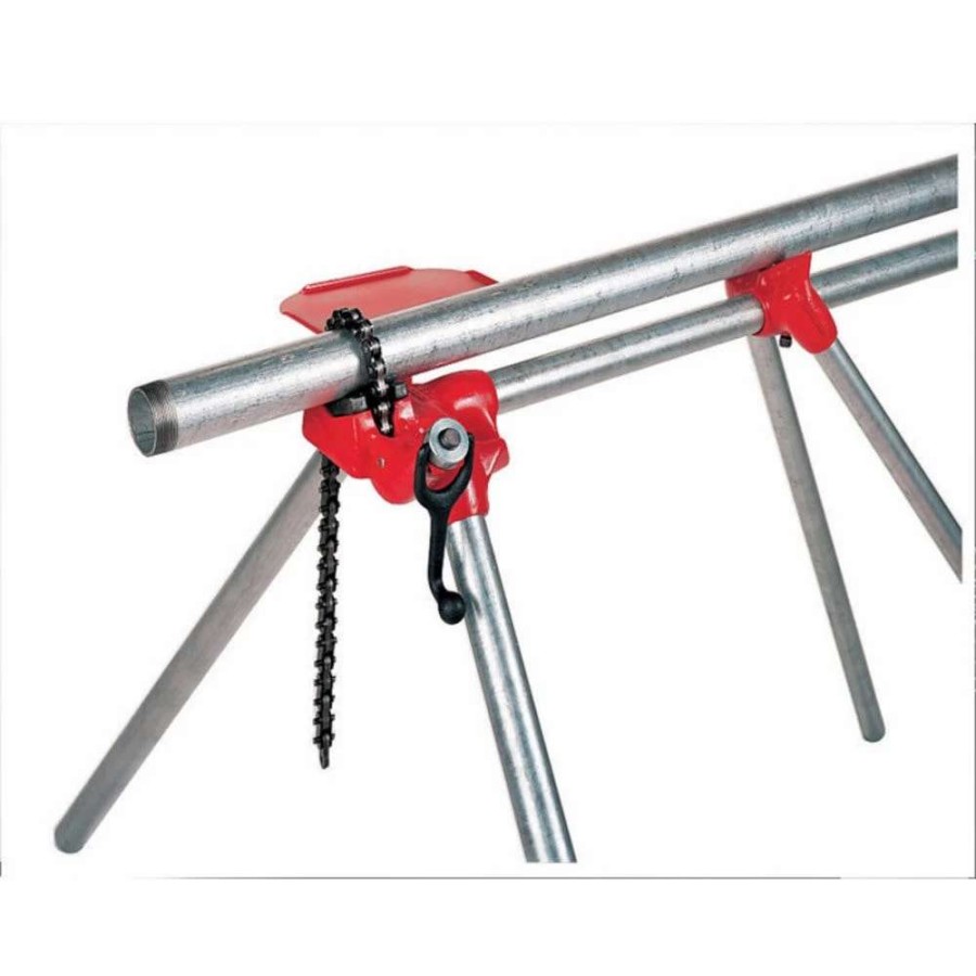 Plumbing Tools * | Ridgid Vice Pipe Chain Stand 3-125Mm