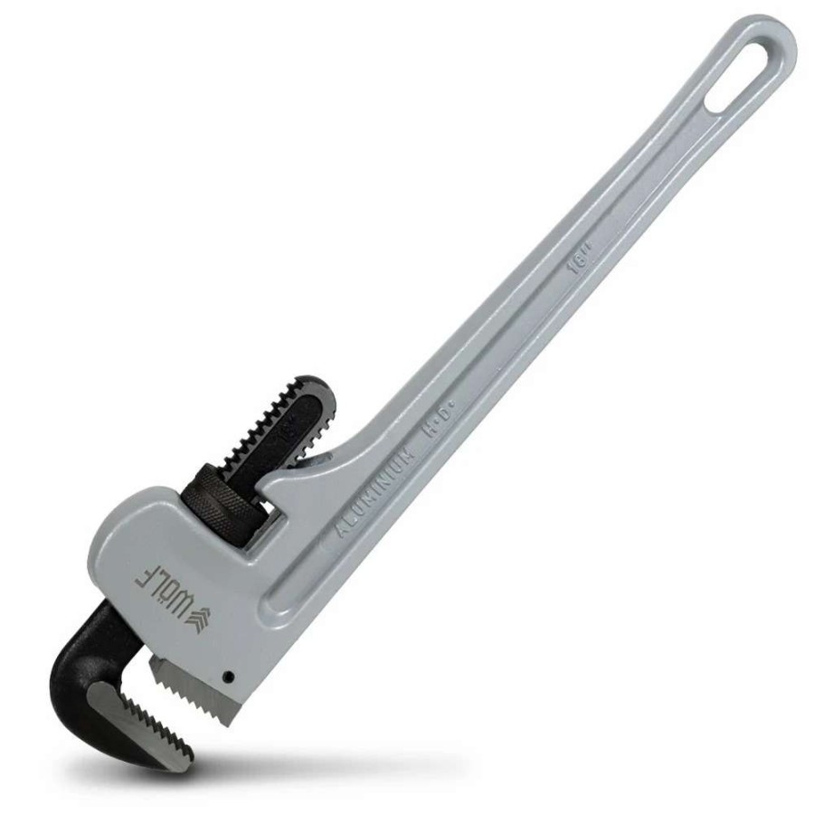 Plumbing Tools * | Wolf 450Mm Aluminium Pipe Wrench Wpa450