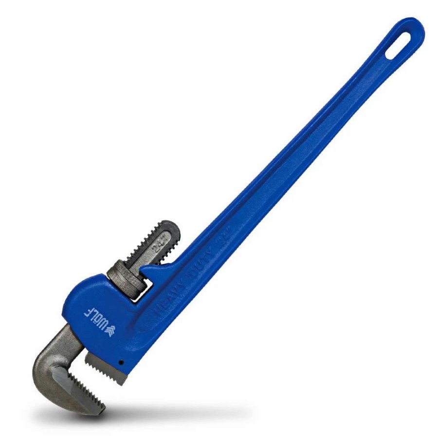 Plumbing Tools * | Wolf 600Mm Cast Iron Pipe Wrench Wpc600