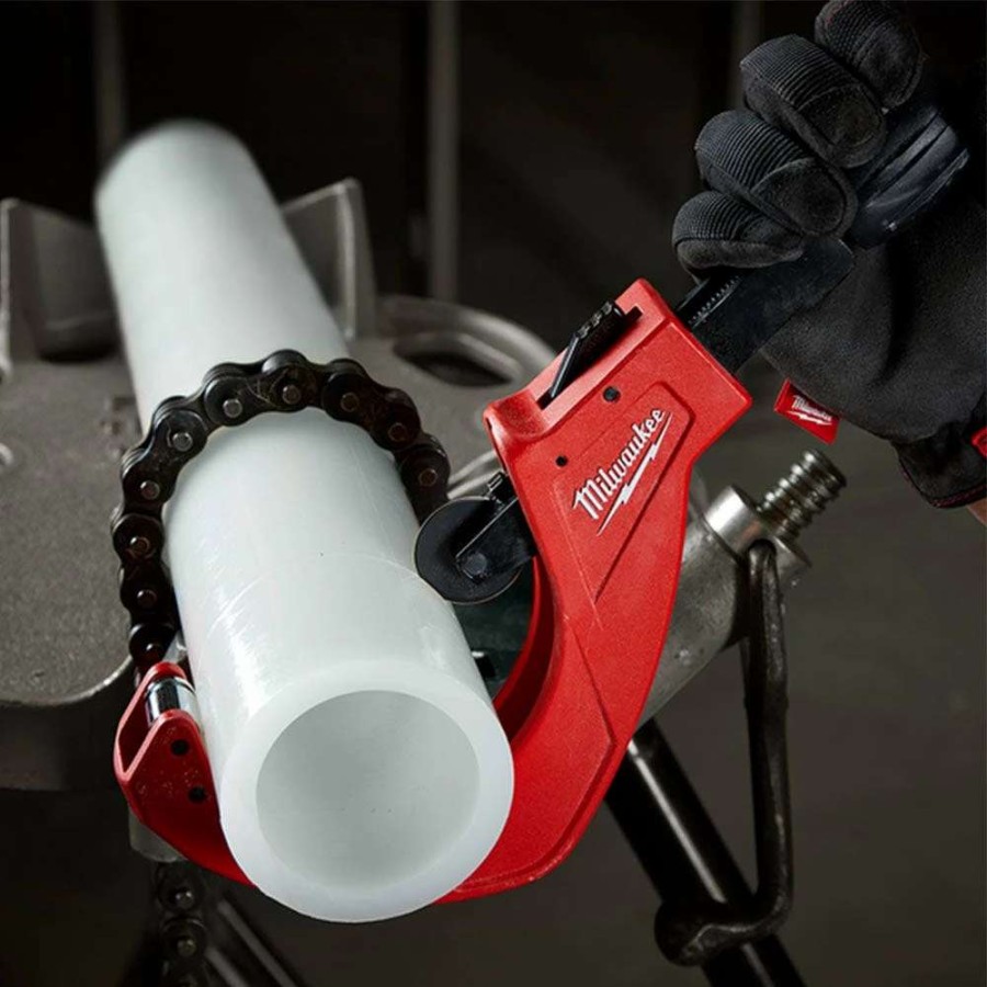 Plumbing Tools * | Milwaukee 90Mm Quick-Adjust Tubing Cutter 48224254