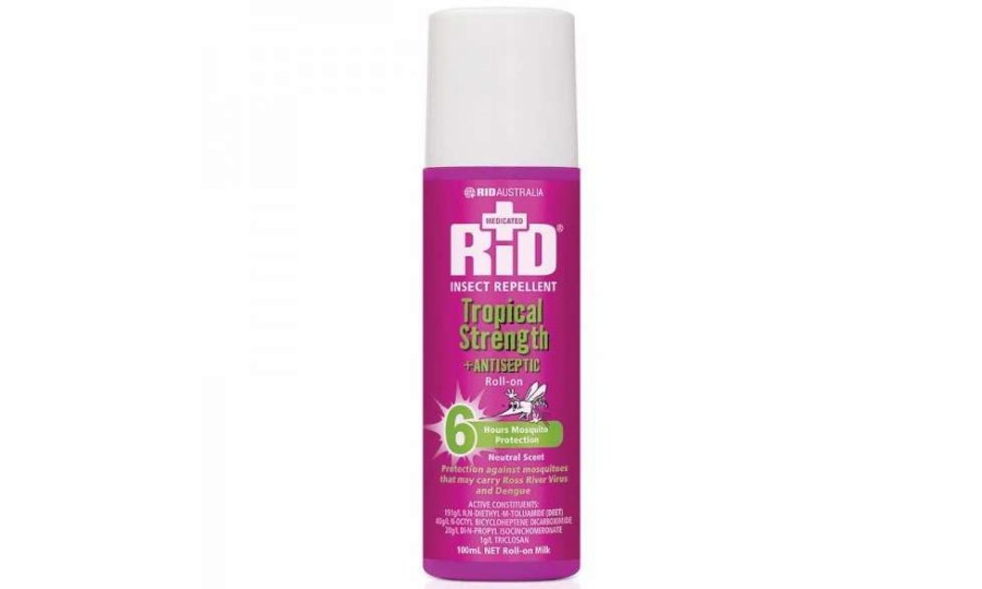 Insect Repellent * | Rid Tropical Strength + Antiseptic Roll On