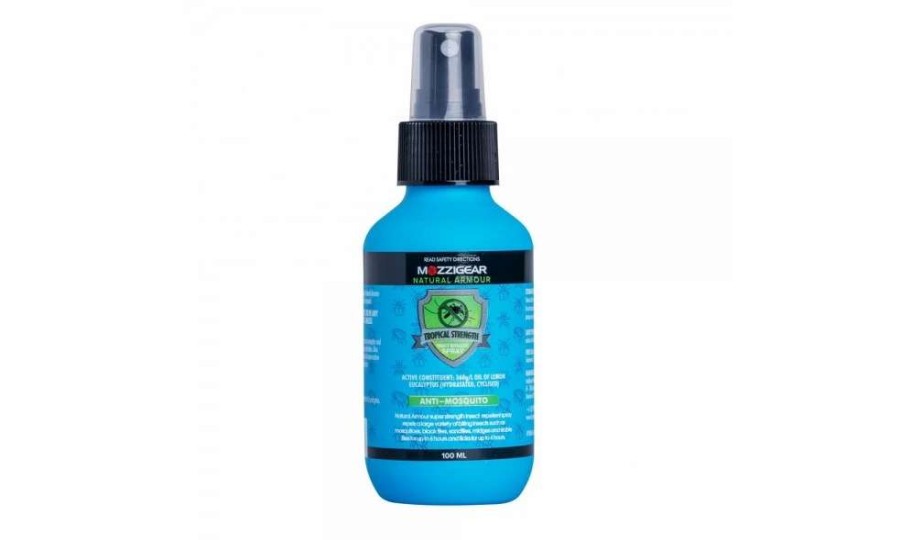 Insect Repellent * | Mozzigear Natural Armour Tropical Strength Insect Repellent Spray