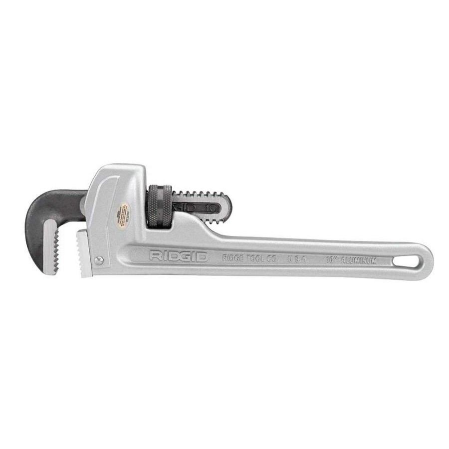 Plumbing Tools * | Ridgid Aluminum Straight Pipe Wrench