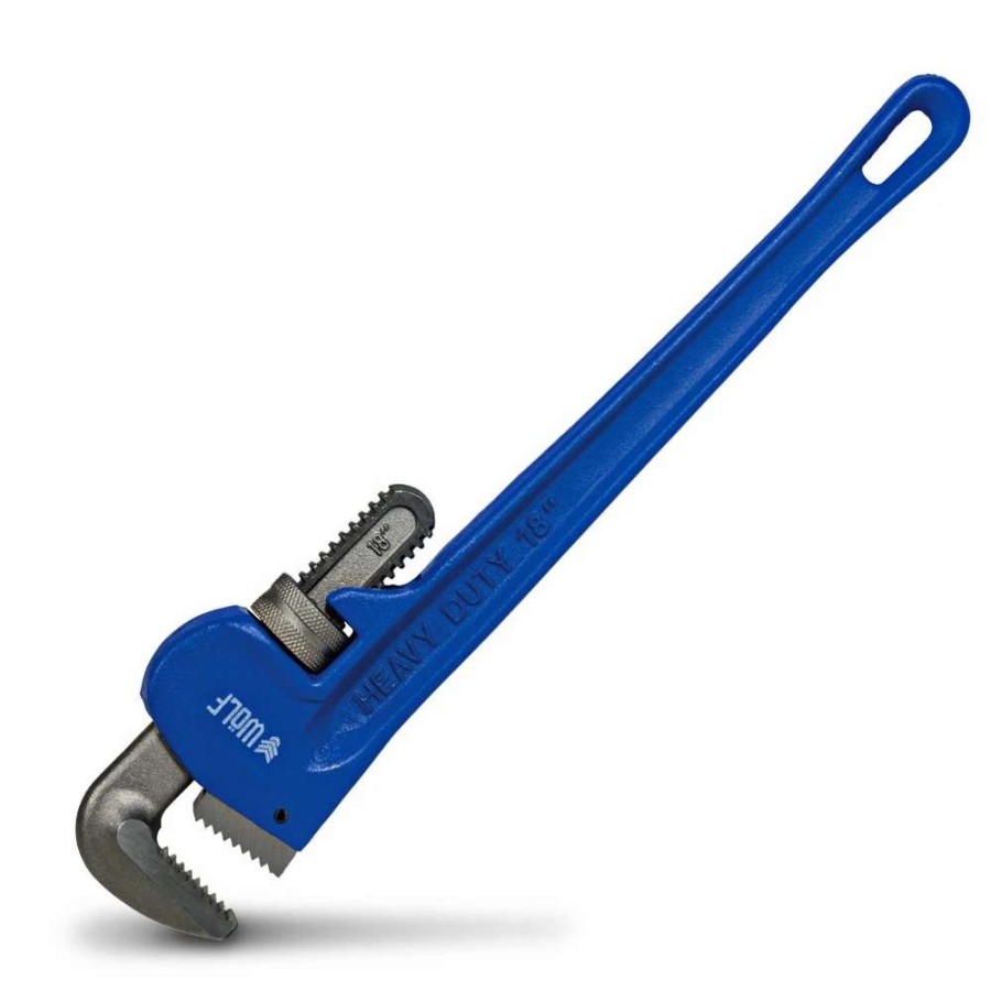 Plumbing Tools * | Wolf 450Mm Cast Iron Pipe Wrench Wpc450