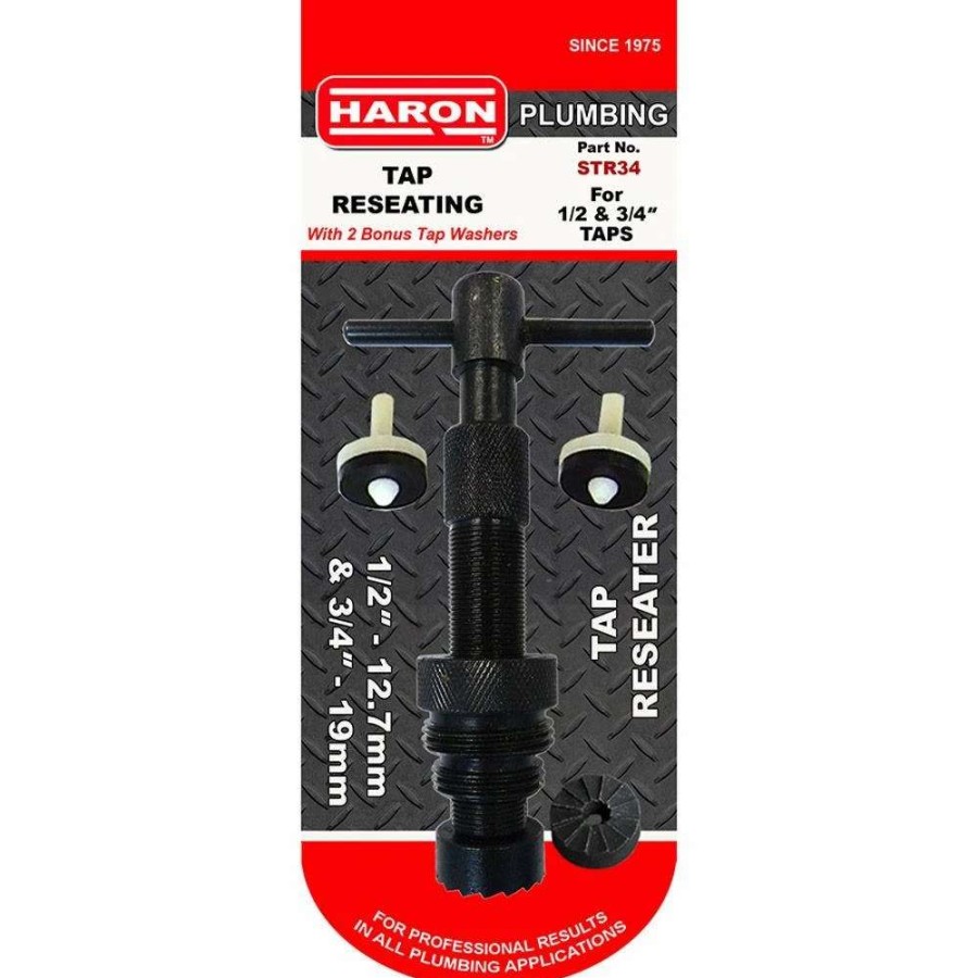 Plumbing Tools * | Haron 1/2Inch & 3/4Inch Tap Reseater & Tap Valves