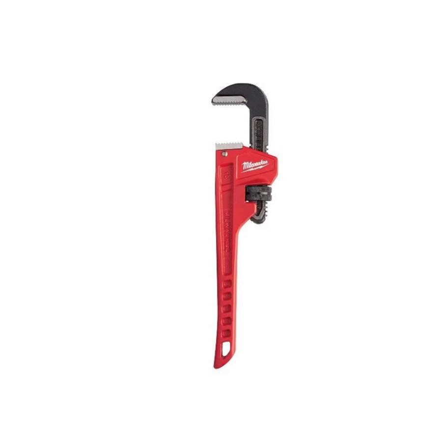 Plumbing Tools * | Milwaukee 254Mm (10Inch) Steel Pipe Wrench 48227110