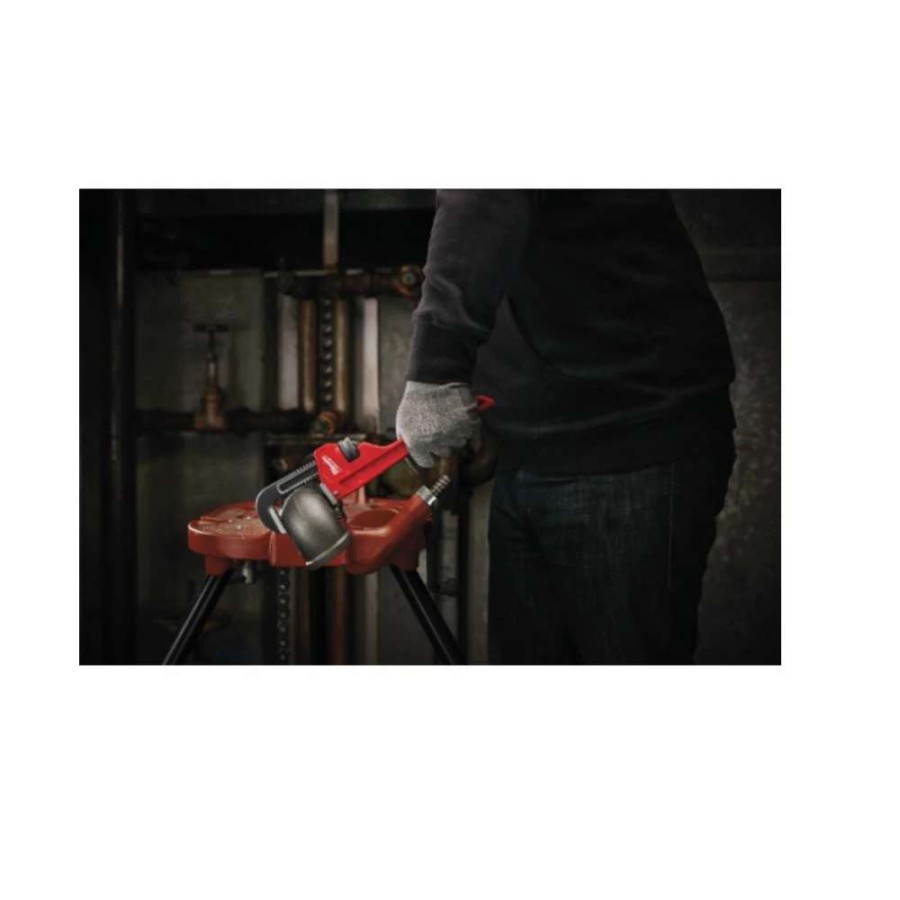 Plumbing Tools * | Milwaukee 254Mm (10Inch) Steel Pipe Wrench 48227110