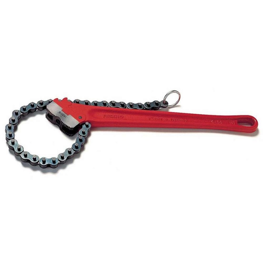 Plumbing Tools * | Ridgid 500Mm Chain Pipe Wrench