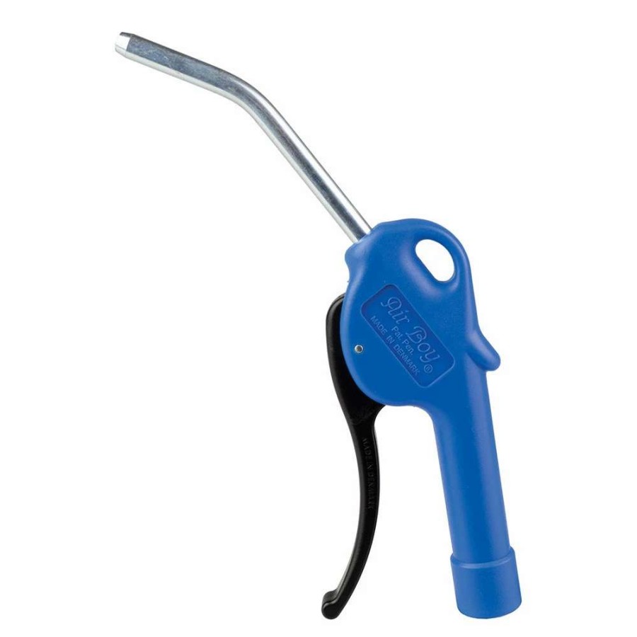 Air Blow Guns * | Air Boy Bent Pipe Blow Gun Blue 124140101C-Blu