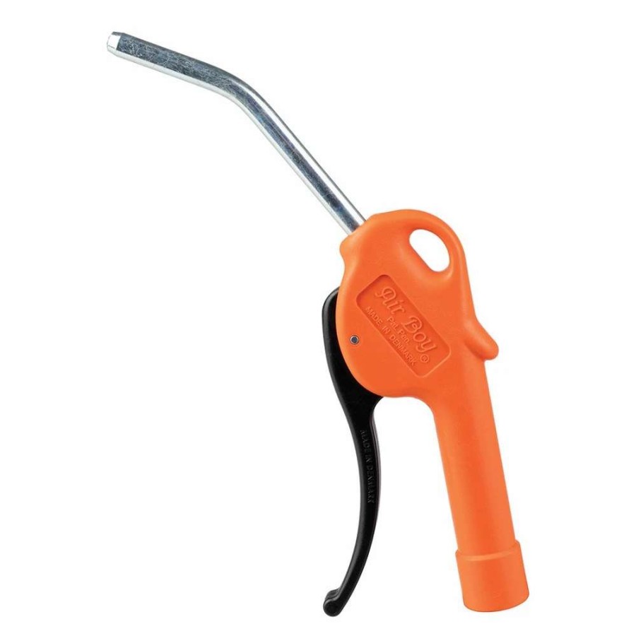 Air Blow Guns * | Air Boy Bent Pipe Blow Gun Orange 124140101C-Ora