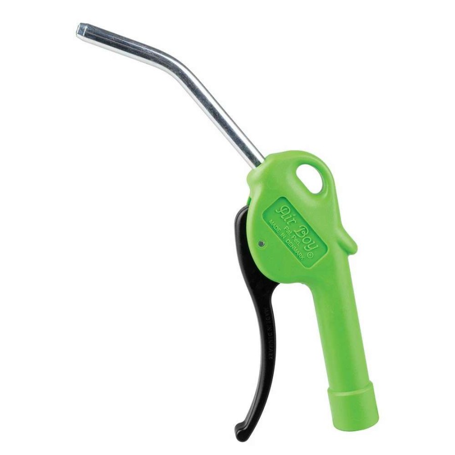 Air Blow Guns * | Air Boy Bent Pipe Blow Gun Green 124140101C-Gre