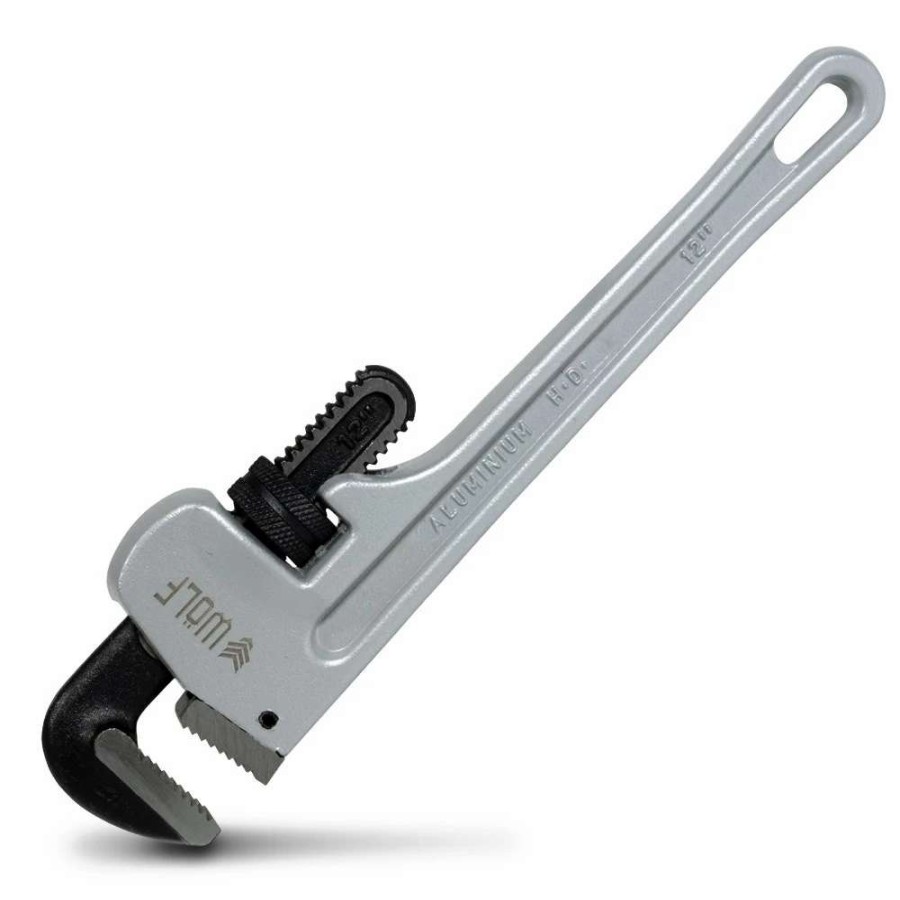 Plumbing Tools * | Wolf 300Mm Aluminium Pipe Wrench Wpa300