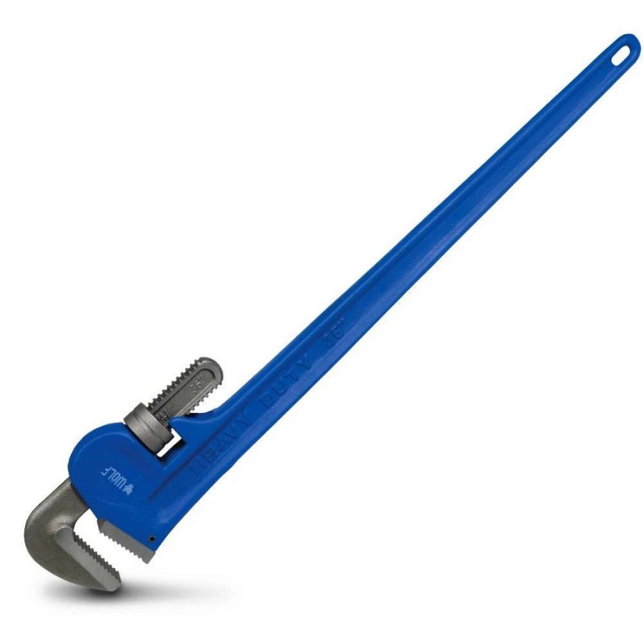 Plumbing Tools * | Wolf 900Mm Cast Iron Pipe Wrench Wpc900