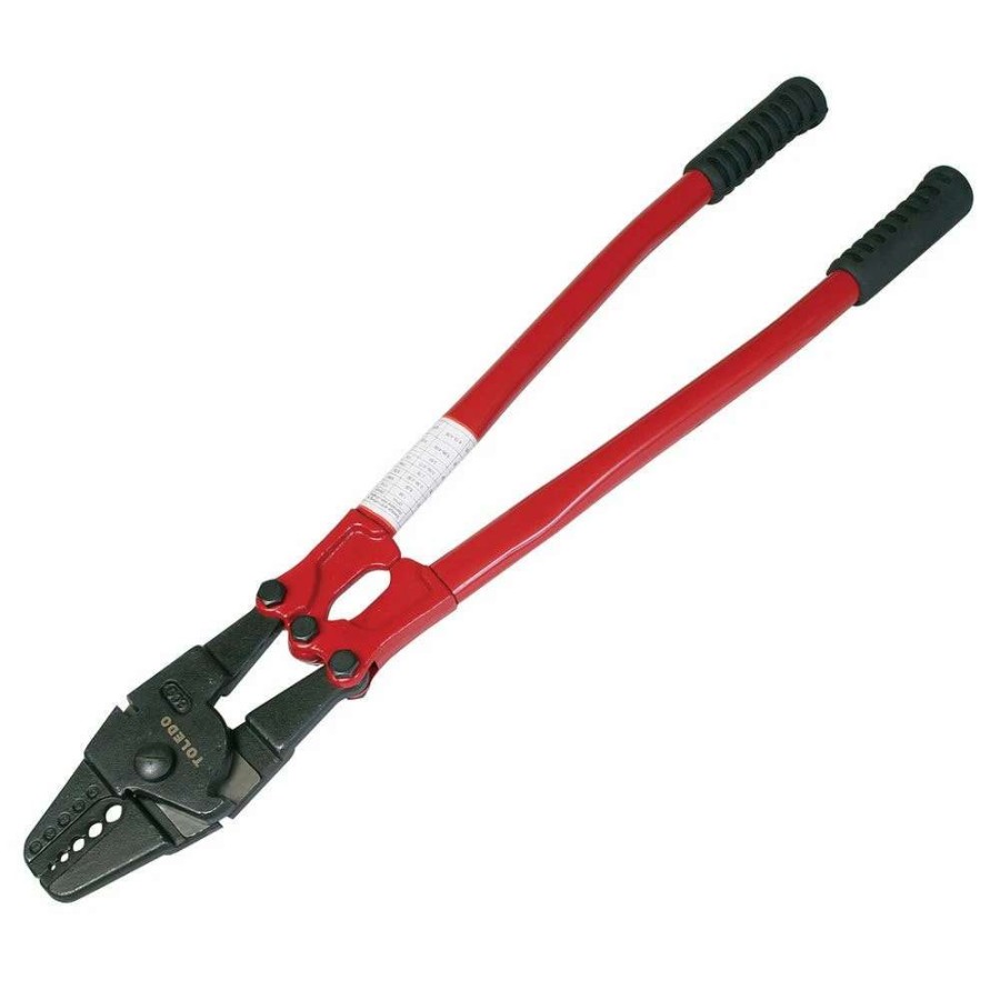 Plumbing Tools * | Toledo 600Mm Cutting, Crimping & Swaging 5 Hole Heavy Duty