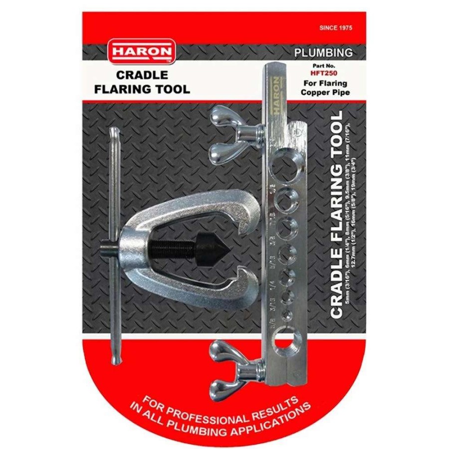 Plumbing Tools * | Haron 3/16Inch 3/4 Cradle Type Flaring Tool