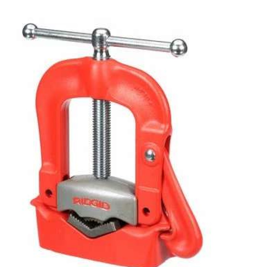 Plumbing Tools * | Ridgid 3Mm-100Mm Bench Yoke Vise 40100