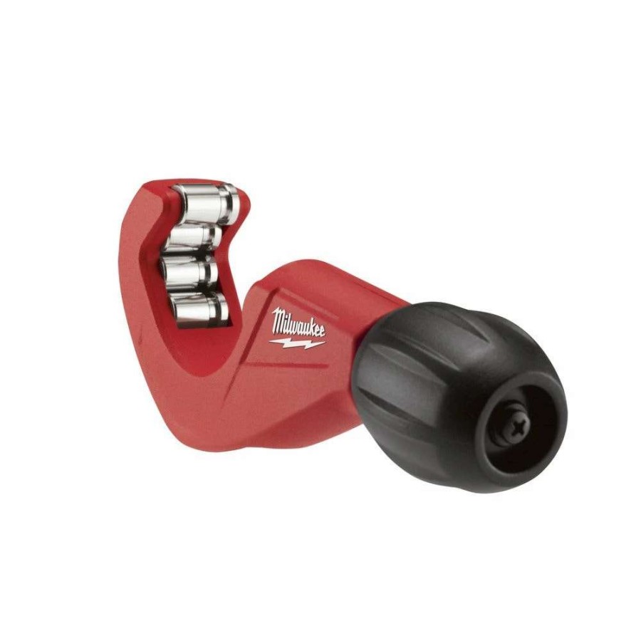 Plumbing Tools * | Milwaukee 38Mm Mini Constant Swing Copper Tube Cutter 48224252