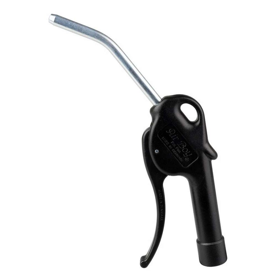 Air Blow Guns * | Air Boy Bent Pipe Blow Gun Black 124140101C-Blk