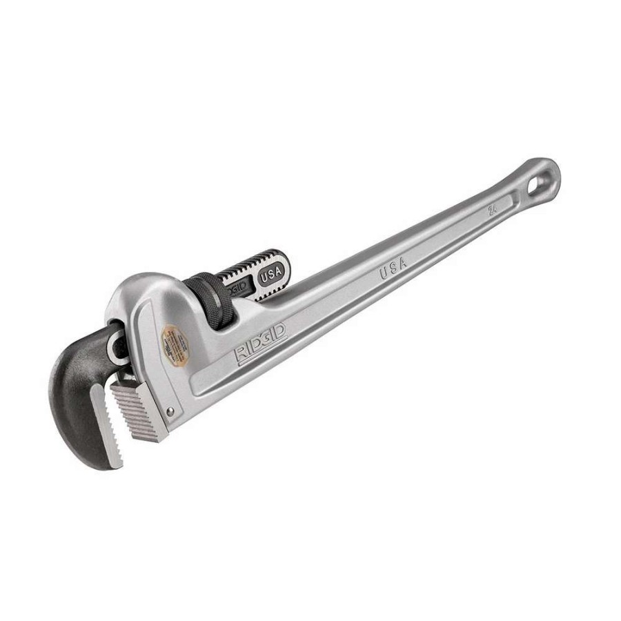 Plumbing Tools * | Ridgid 600Mm Aluminium Wrench Pipe